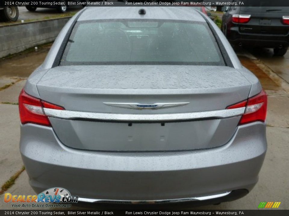 2014 Chrysler 200 Touring Sedan Billet Silver Metallic / Black Photo #6