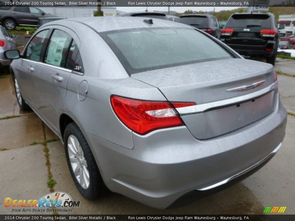 2014 Chrysler 200 Touring Sedan Billet Silver Metallic / Black Photo #7
