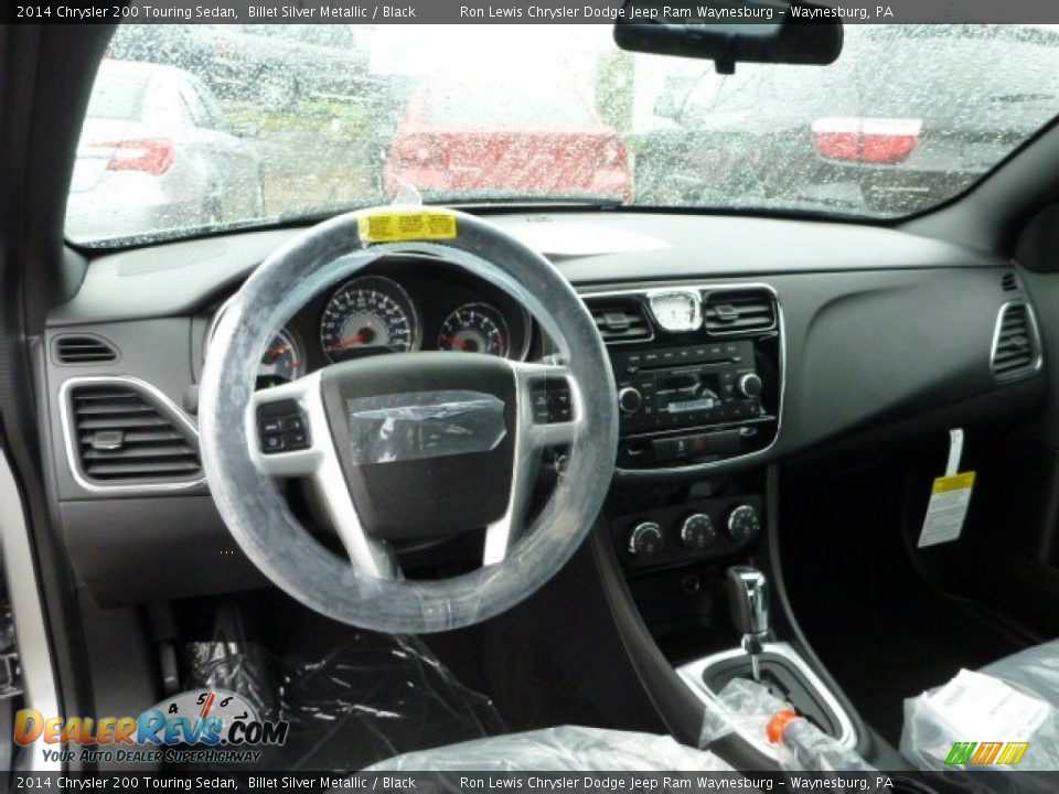 2014 Chrysler 200 Touring Sedan Billet Silver Metallic / Black Photo #12