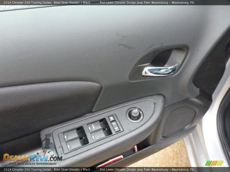 2014 Chrysler 200 Touring Sedan Billet Silver Metallic / Black Photo #14