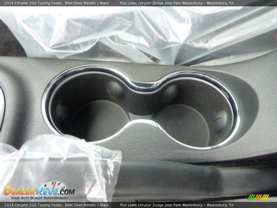 2014 Chrysler 200 Touring Sedan Billet Silver Metallic / Black Photo #18