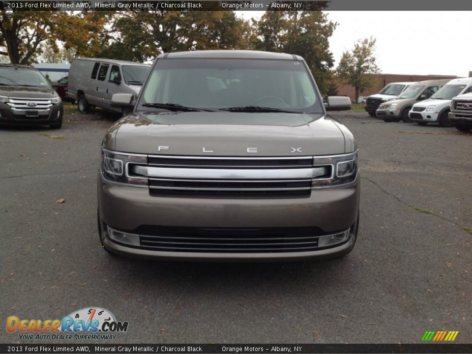 2013 Ford Flex Limited AWD Mineral Gray Metallic / Charcoal Black Photo #2