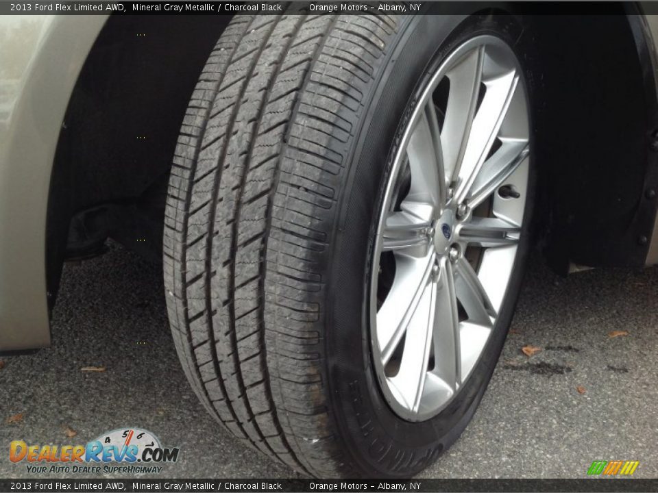 2013 Ford Flex Limited AWD Mineral Gray Metallic / Charcoal Black Photo #10