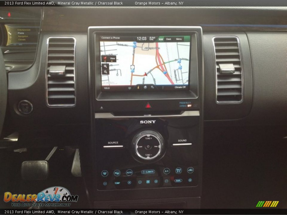 2013 Ford Flex Limited AWD Mineral Gray Metallic / Charcoal Black Photo #15