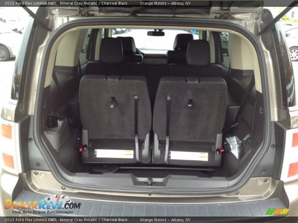 2013 Ford Flex Limited AWD Mineral Gray Metallic / Charcoal Black Photo #22