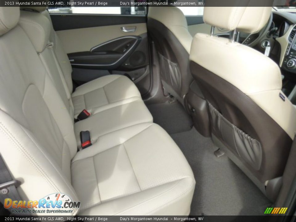2013 Hyundai Santa Fe GLS AWD Night Sky Pearl / Beige Photo #11