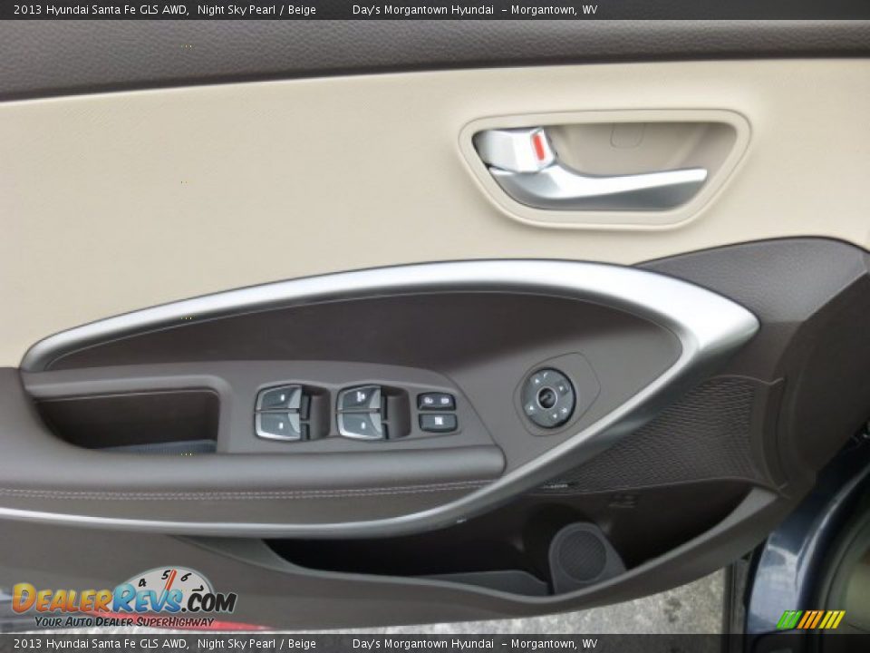 2013 Hyundai Santa Fe GLS AWD Night Sky Pearl / Beige Photo #17