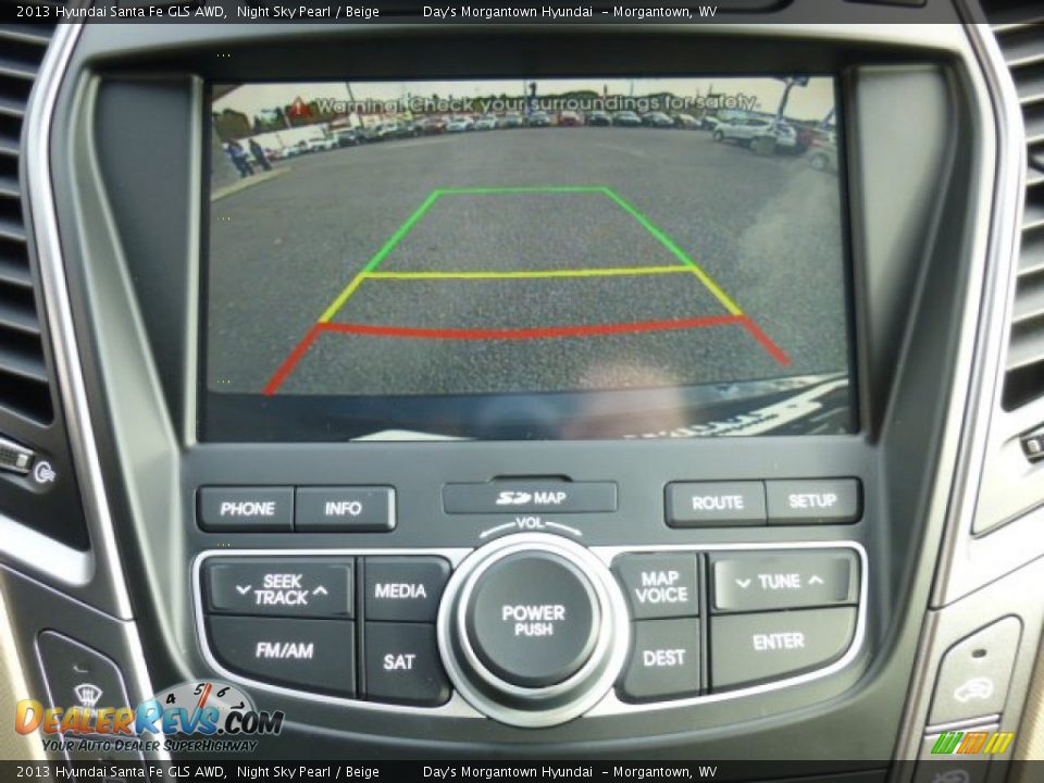 2013 Hyundai Santa Fe GLS AWD Night Sky Pearl / Beige Photo #18