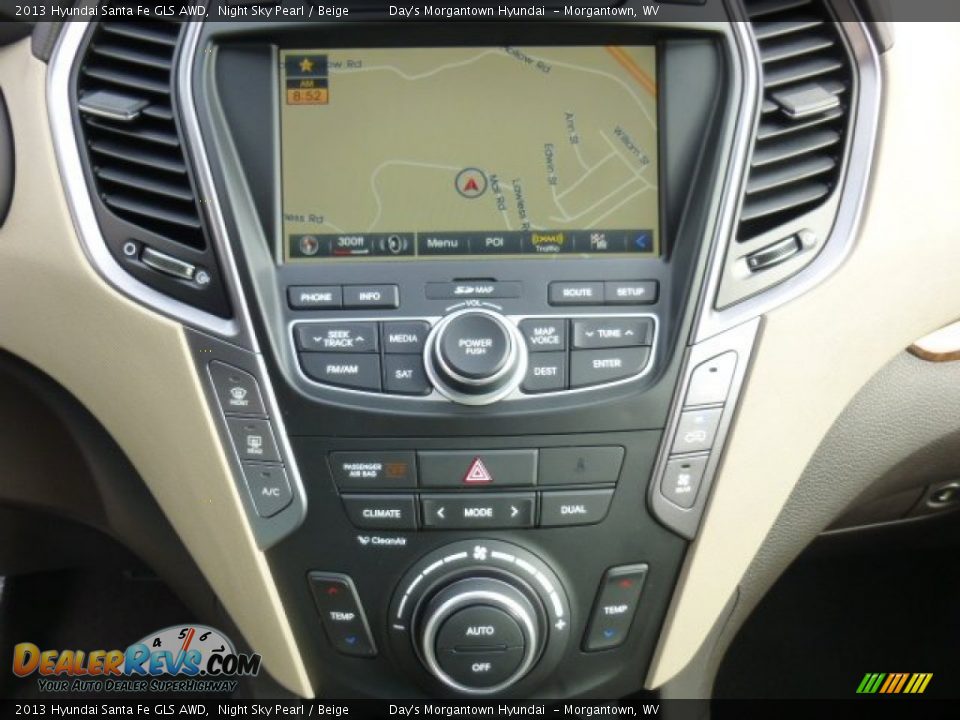 2013 Hyundai Santa Fe GLS AWD Night Sky Pearl / Beige Photo #19