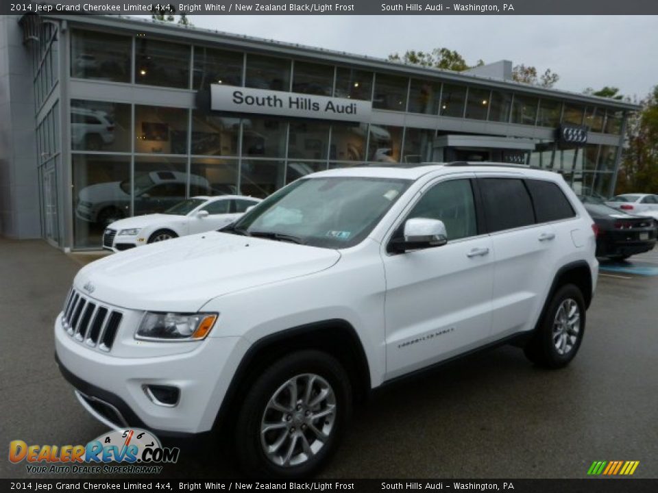 2014 Jeep Grand Cherokee Limited 4x4 Bright White / New Zealand Black/Light Frost Photo #1