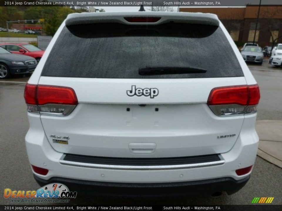 2014 Jeep Grand Cherokee Limited 4x4 Bright White / New Zealand Black/Light Frost Photo #4