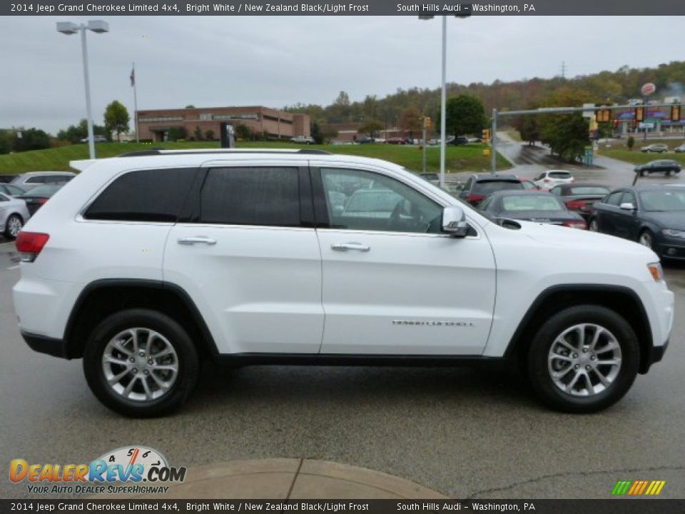 2014 Jeep Grand Cherokee Limited 4x4 Bright White / New Zealand Black/Light Frost Photo #6