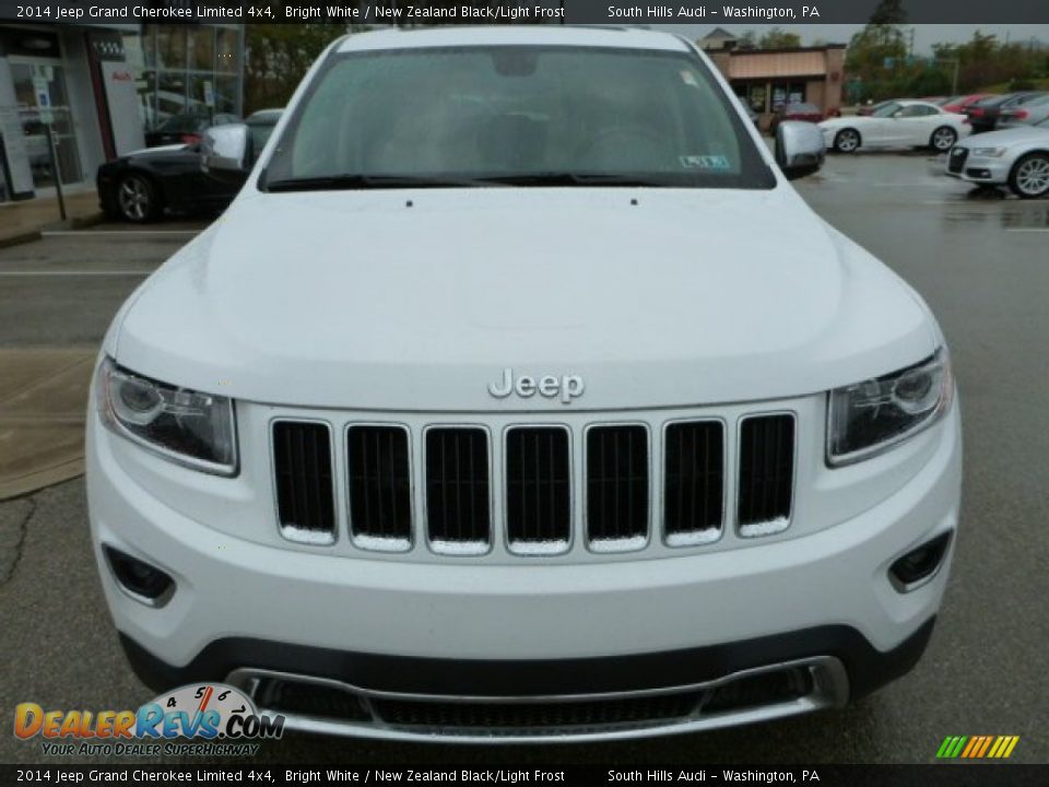 2014 Jeep Grand Cherokee Limited 4x4 Bright White / New Zealand Black/Light Frost Photo #8