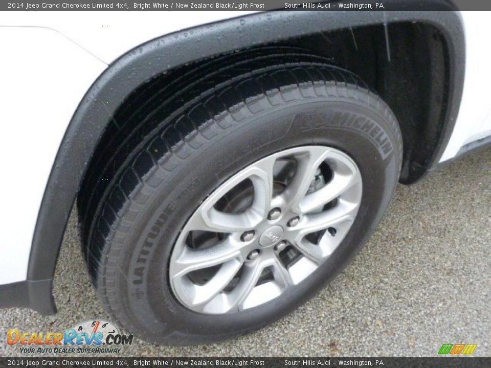 2014 Jeep Grand Cherokee Limited 4x4 Bright White / New Zealand Black/Light Frost Photo #9