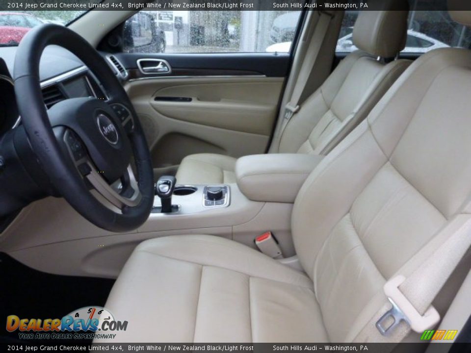 2014 Jeep Grand Cherokee Limited 4x4 Bright White / New Zealand Black/Light Frost Photo #10