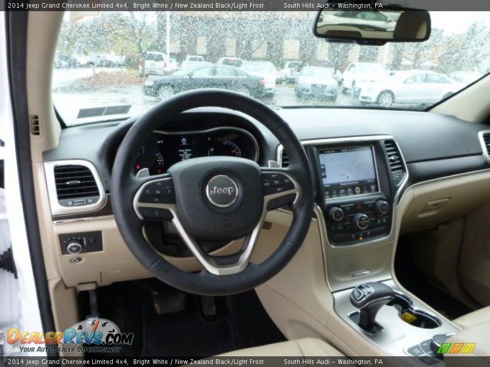 2014 Jeep Grand Cherokee Limited 4x4 Bright White / New Zealand Black/Light Frost Photo #12