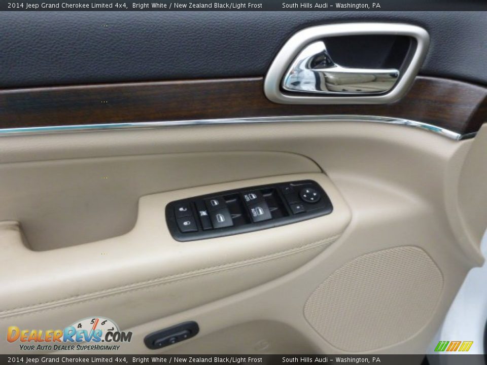 2014 Jeep Grand Cherokee Limited 4x4 Bright White / New Zealand Black/Light Frost Photo #14