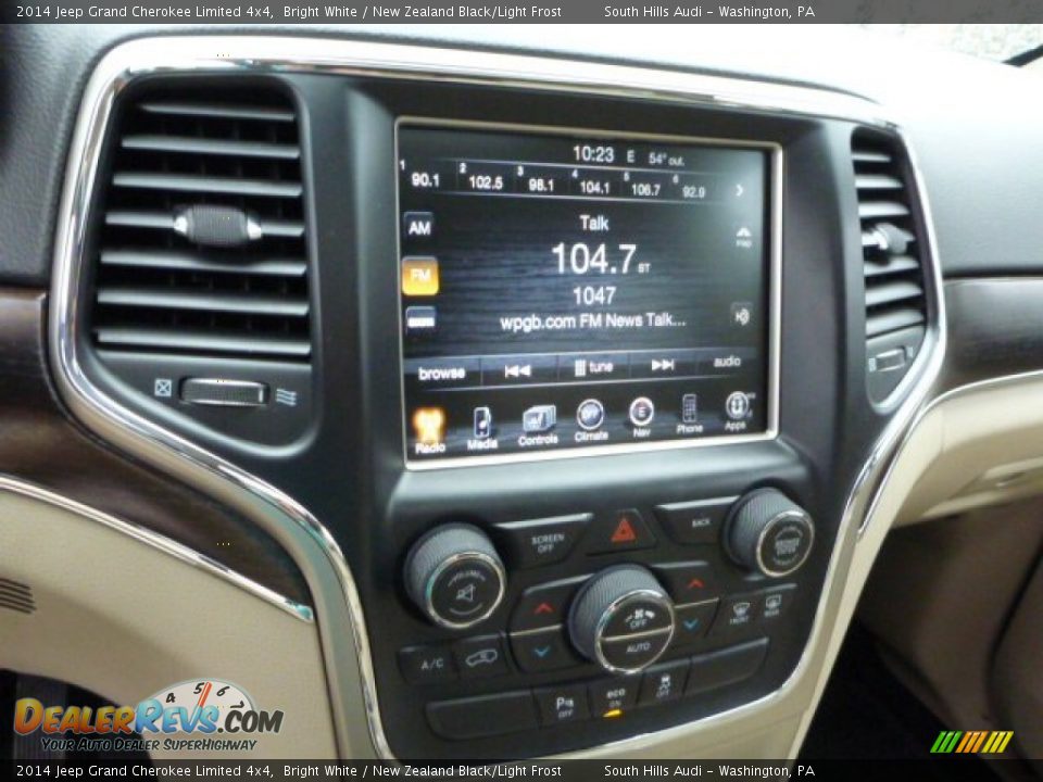 2014 Jeep Grand Cherokee Limited 4x4 Bright White / New Zealand Black/Light Frost Photo #17