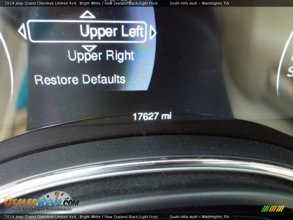 2014 Jeep Grand Cherokee Limited 4x4 Bright White / New Zealand Black/Light Frost Photo #19