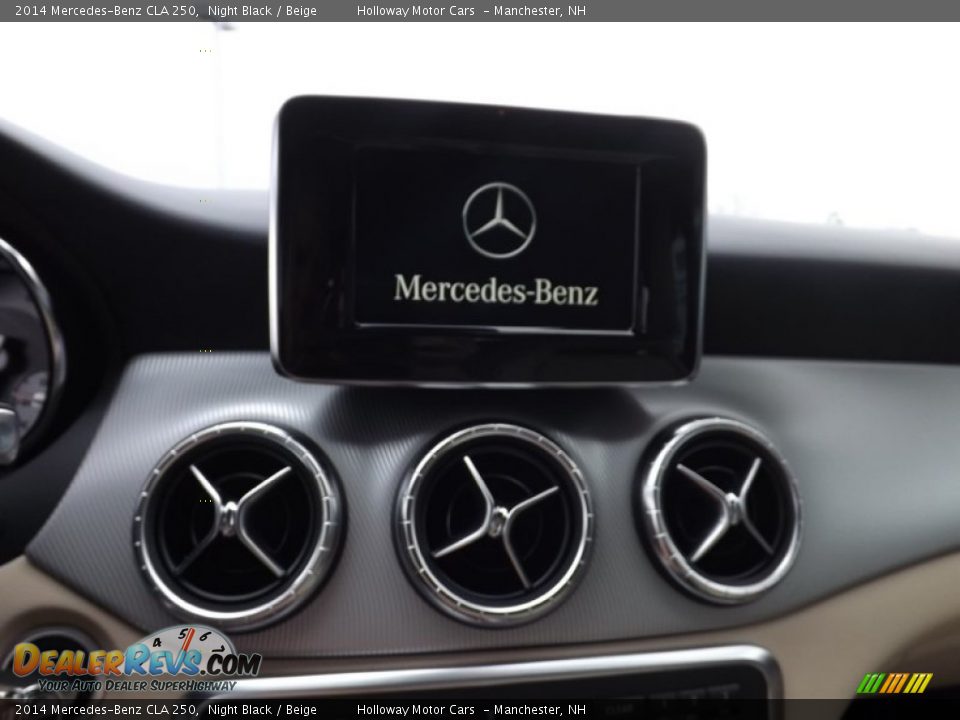 2014 Mercedes-Benz CLA 250 Night Black / Beige Photo #9
