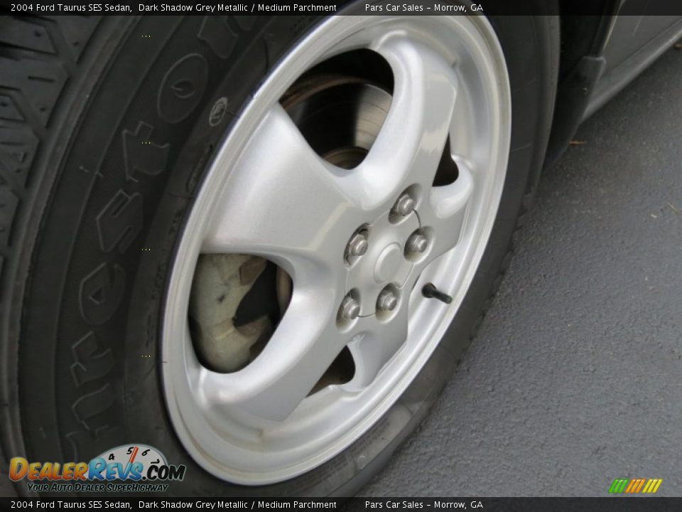 2004 Ford Taurus SES Sedan Dark Shadow Grey Metallic / Medium Parchment Photo #5