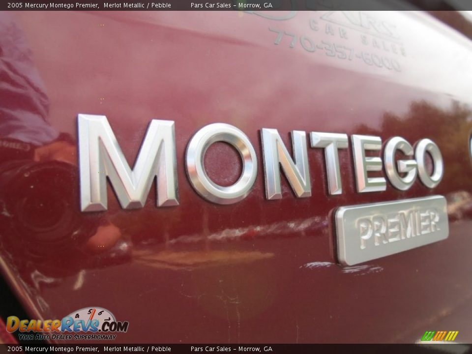 2005 Mercury Montego Premier Merlot Metallic / Pebble Photo #9