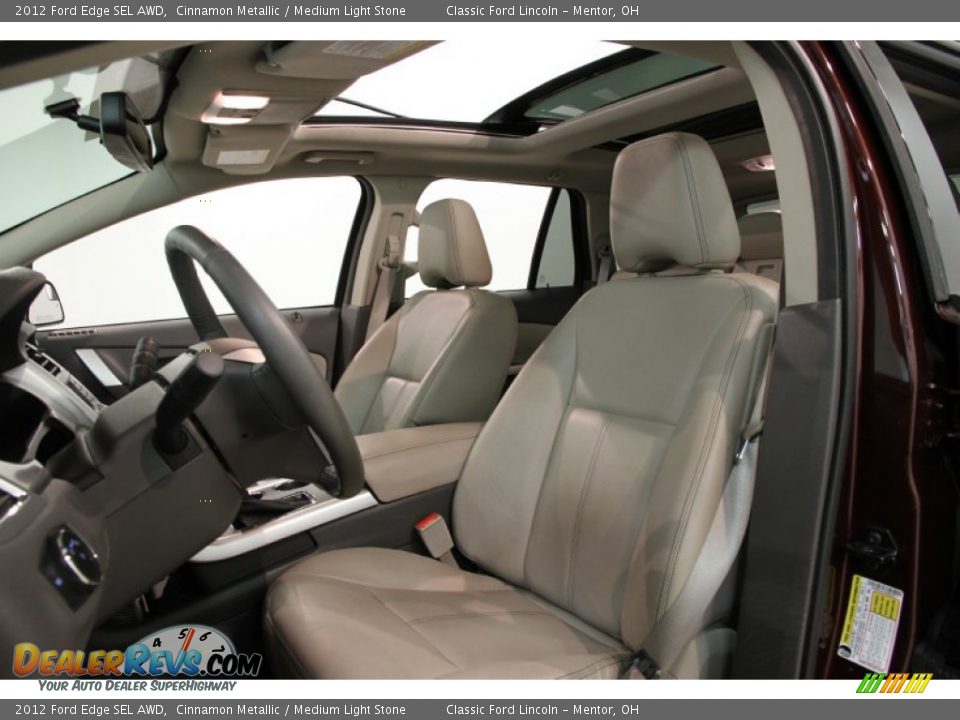 2012 Ford Edge SEL AWD Cinnamon Metallic / Medium Light Stone Photo #5
