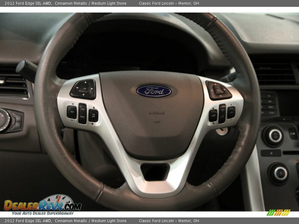 2012 Ford Edge SEL AWD Cinnamon Metallic / Medium Light Stone Photo #6