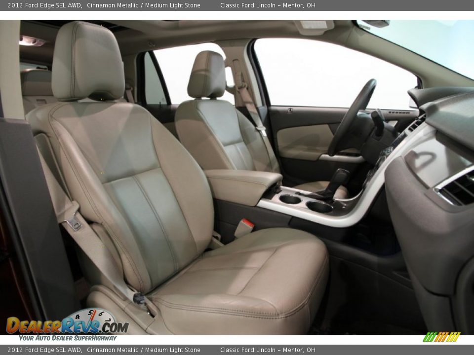 2012 Ford Edge SEL AWD Cinnamon Metallic / Medium Light Stone Photo #11