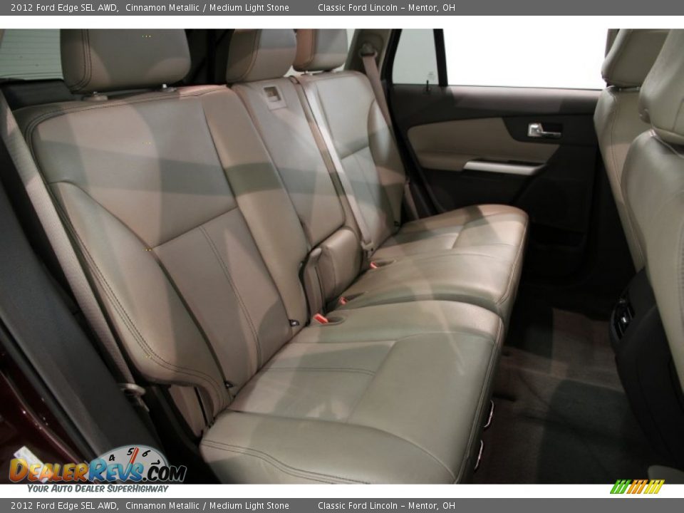 2012 Ford Edge SEL AWD Cinnamon Metallic / Medium Light Stone Photo #12