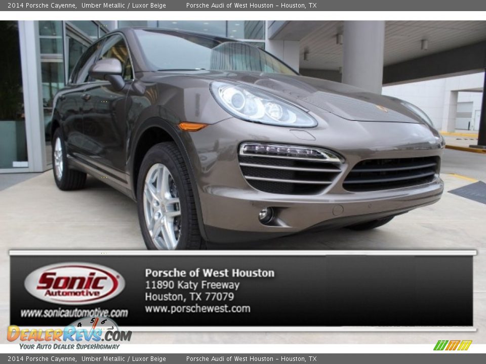 2014 Porsche Cayenne Umber Metallic / Luxor Beige Photo #1