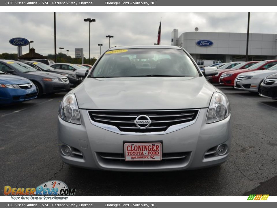 2010 Nissan Altima 2.5 SL Radiant Silver / Charcoal Photo #7