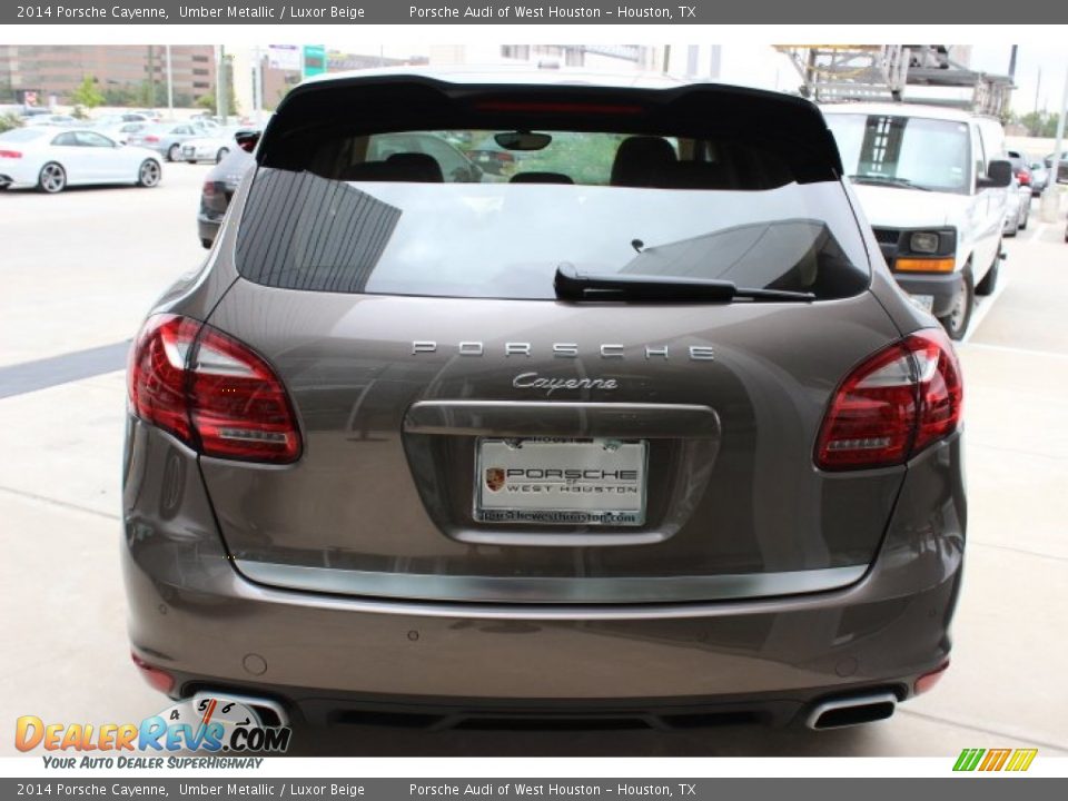 2014 Porsche Cayenne Umber Metallic / Luxor Beige Photo #6