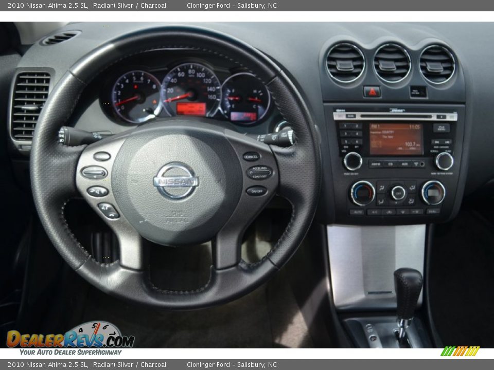 2010 Nissan Altima 2.5 SL Radiant Silver / Charcoal Photo #16