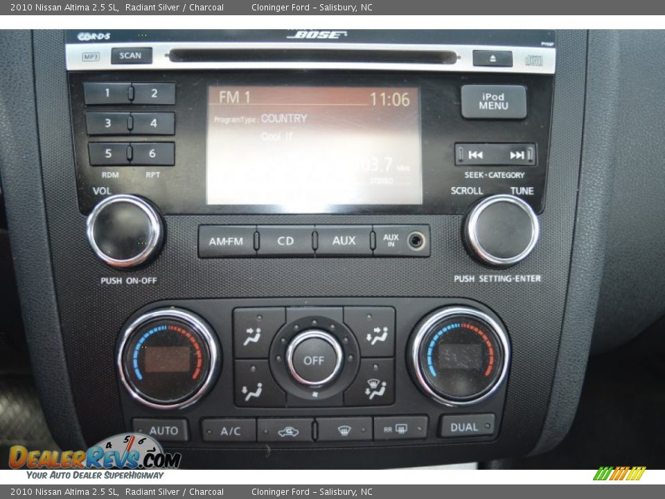 2010 Nissan Altima 2.5 SL Radiant Silver / Charcoal Photo #18
