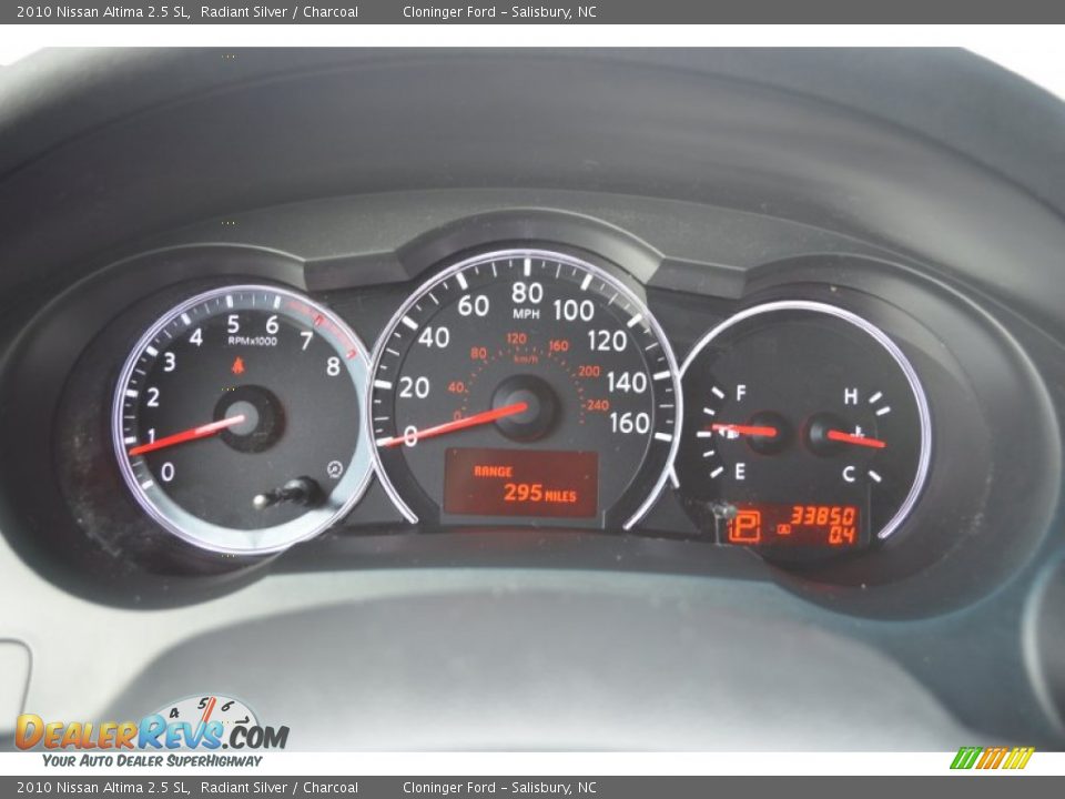2010 Nissan Altima 2.5 SL Radiant Silver / Charcoal Photo #23