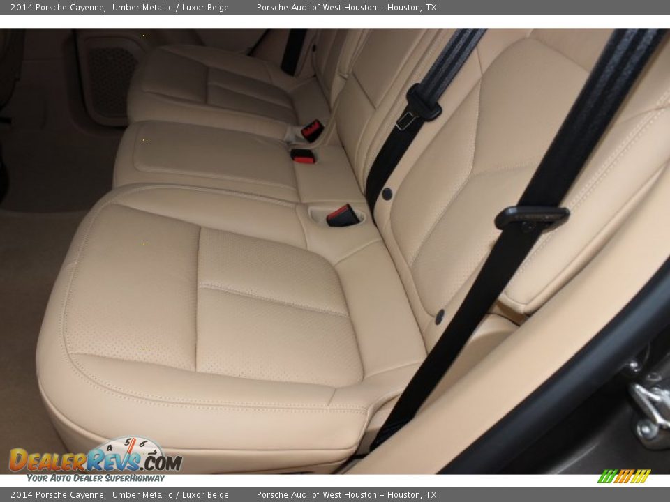 Rear Seat of 2014 Porsche Cayenne  Photo #33