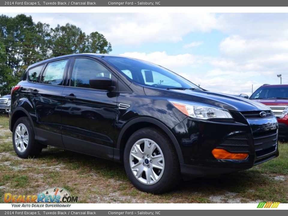 2014 Ford Escape S Tuxedo Black / Charcoal Black Photo #1
