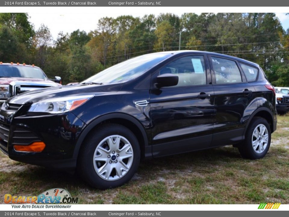 2014 Ford Escape S Tuxedo Black / Charcoal Black Photo #3