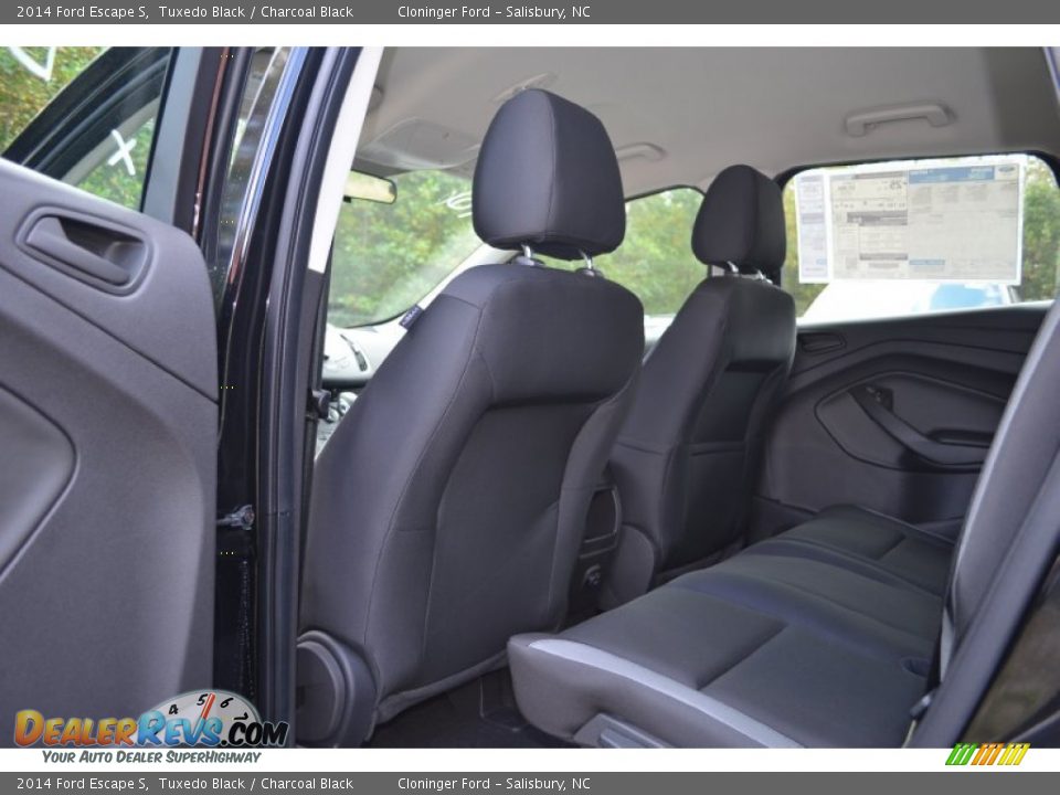 2014 Ford Escape S Tuxedo Black / Charcoal Black Photo #7