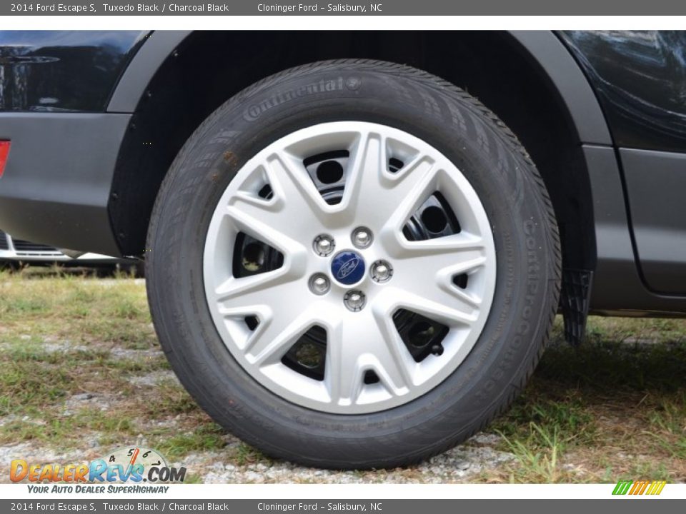 2014 Ford Escape S Tuxedo Black / Charcoal Black Photo #9