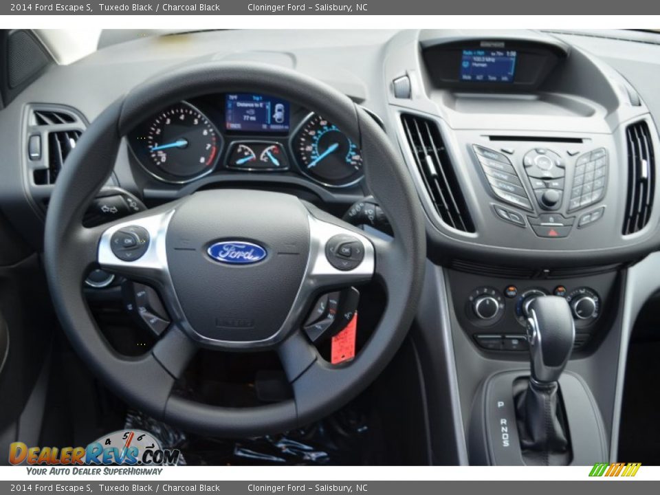2014 Ford Escape S Tuxedo Black / Charcoal Black Photo #10