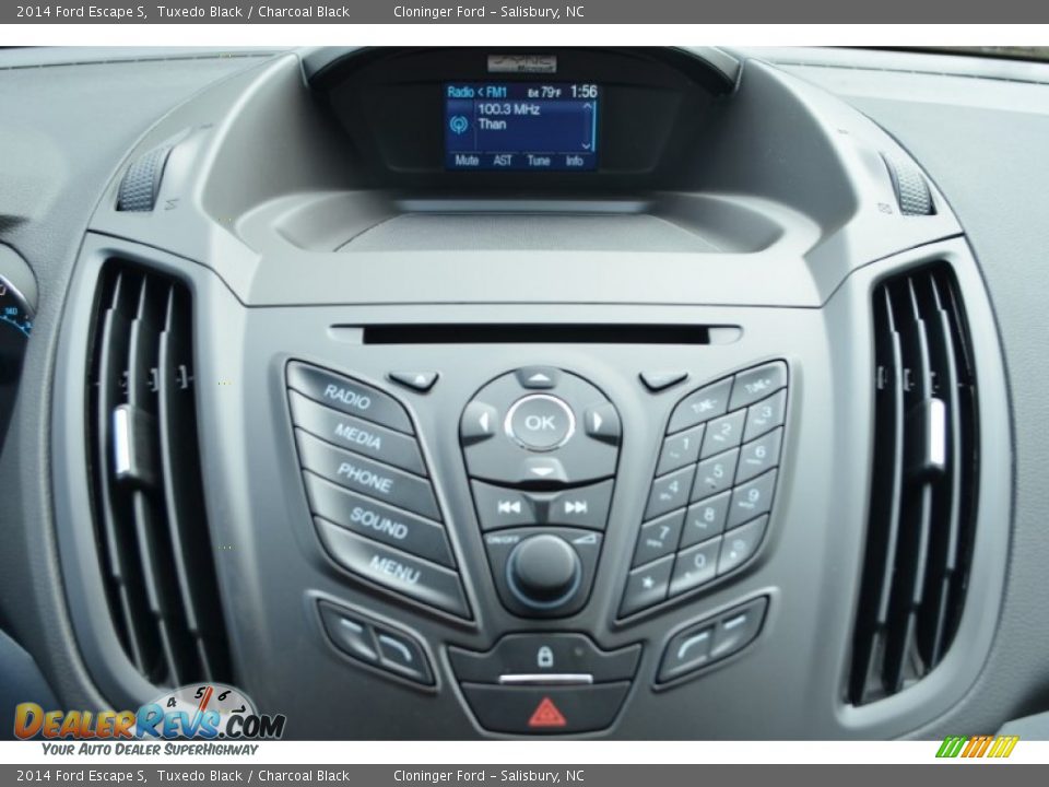 2014 Ford Escape S Tuxedo Black / Charcoal Black Photo #11