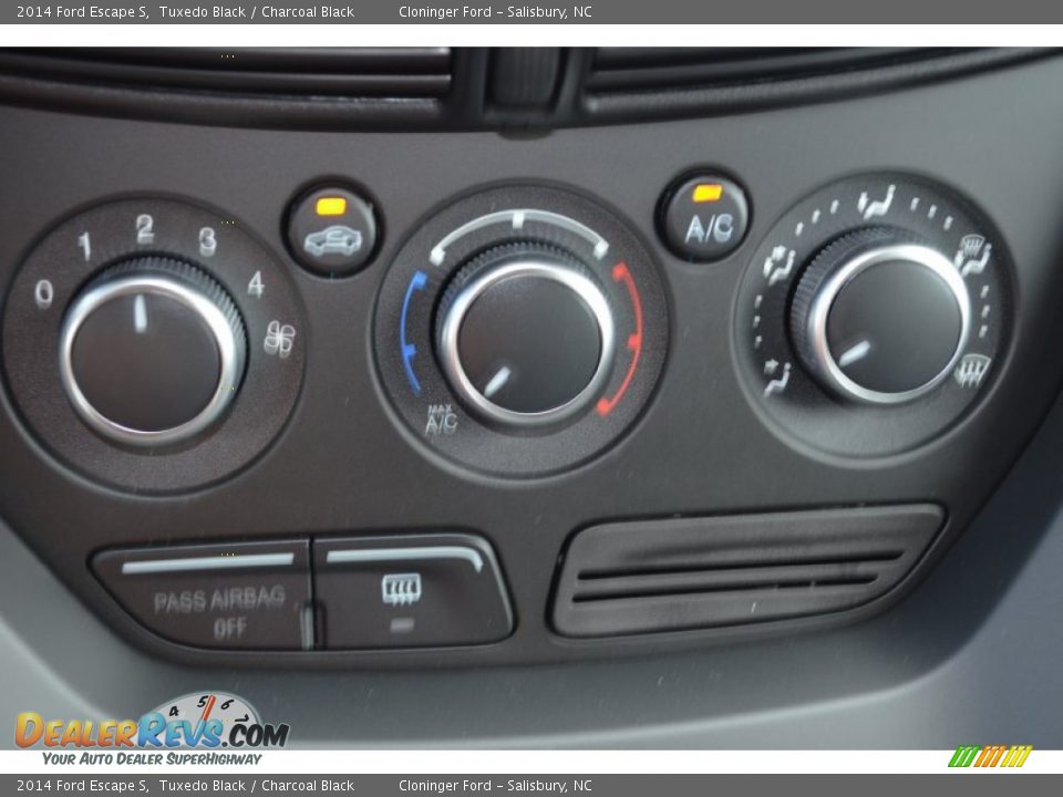 2014 Ford Escape S Tuxedo Black / Charcoal Black Photo #13