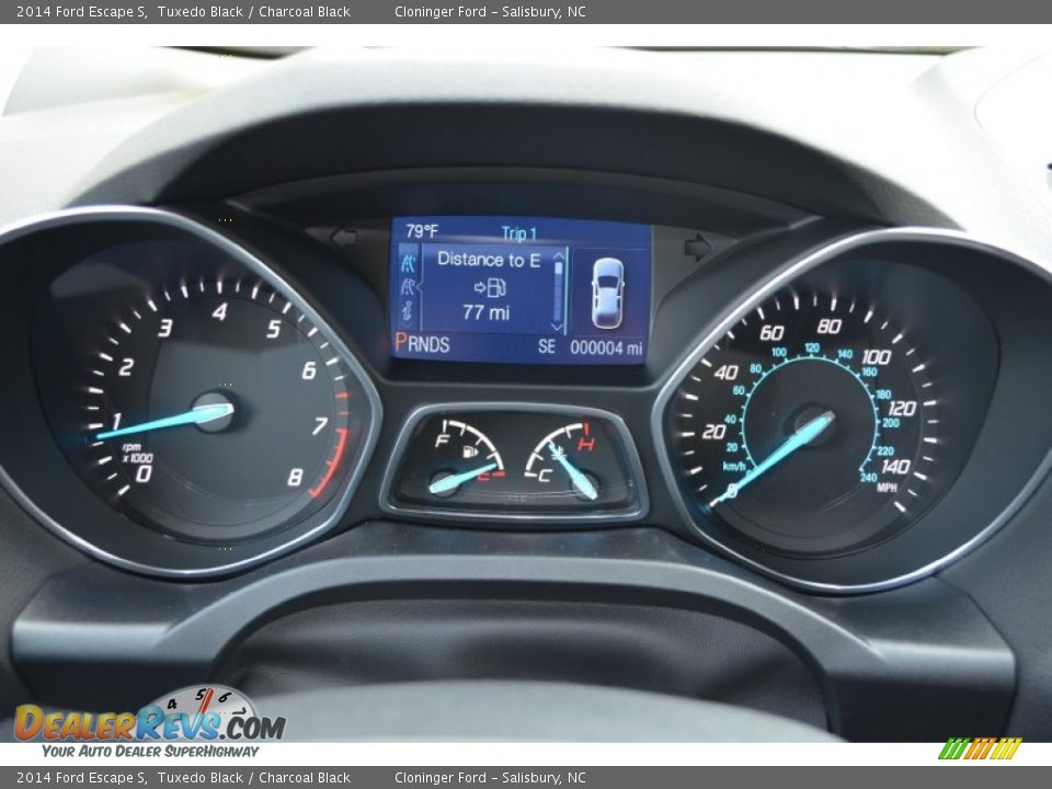 2014 Ford Escape S Tuxedo Black / Charcoal Black Photo #16