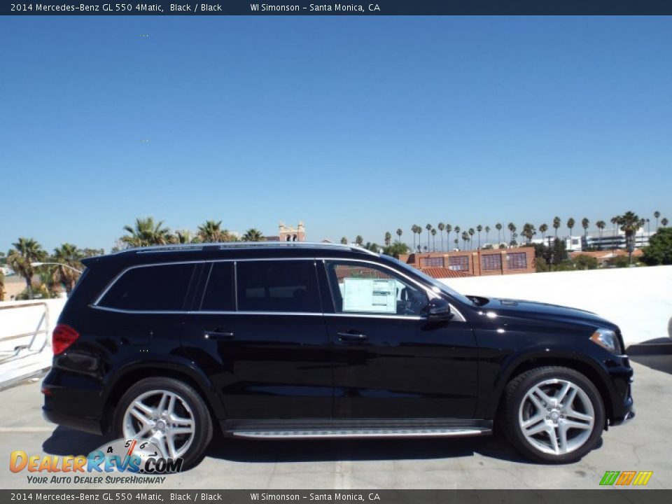 2014 Mercedes-Benz GL 550 4Matic Black / Black Photo #3