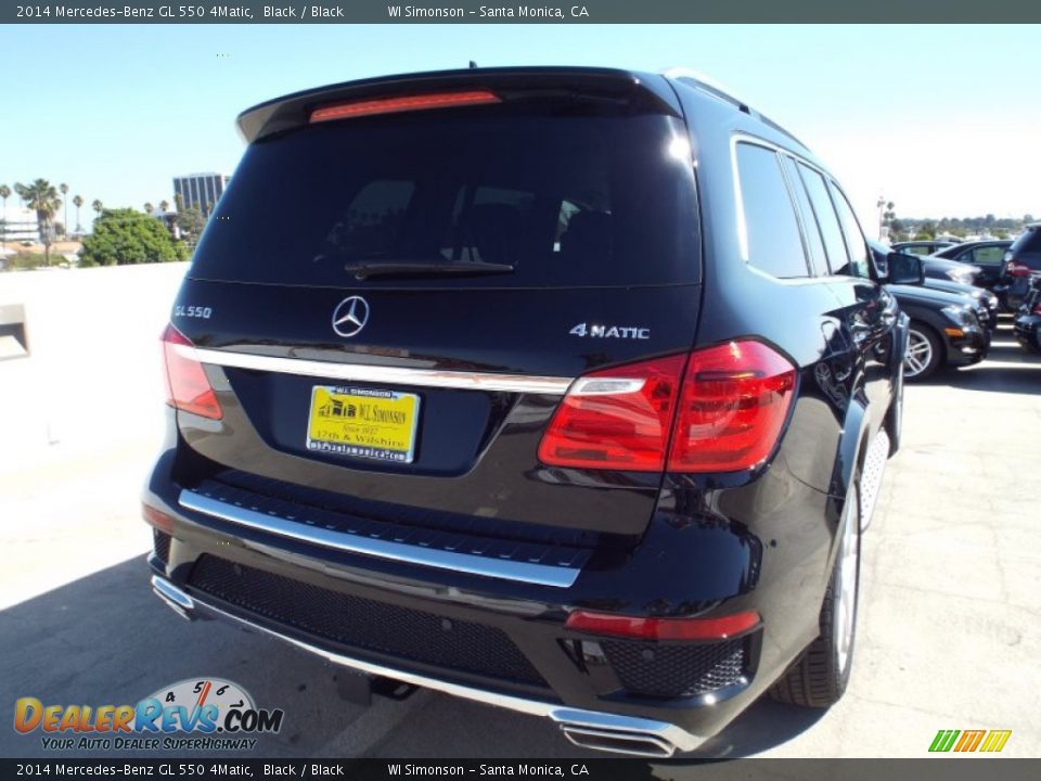2014 Mercedes-Benz GL 550 4Matic Black / Black Photo #4