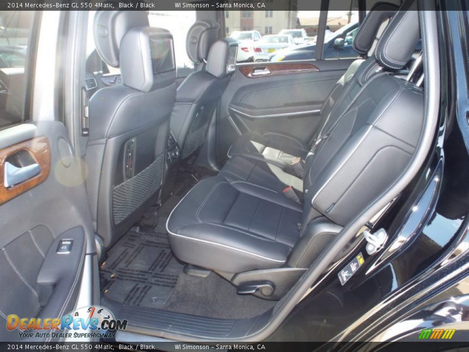 2014 Mercedes-Benz GL 550 4Matic Black / Black Photo #8