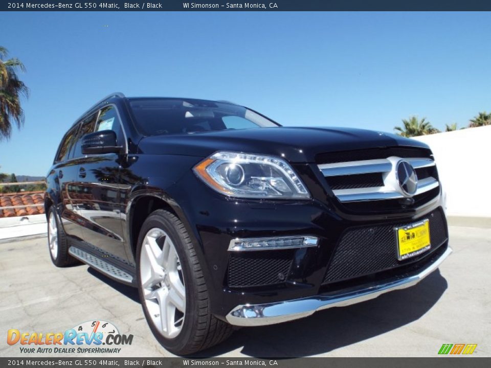 2014 Mercedes-Benz GL 550 4Matic Black / Black Photo #11