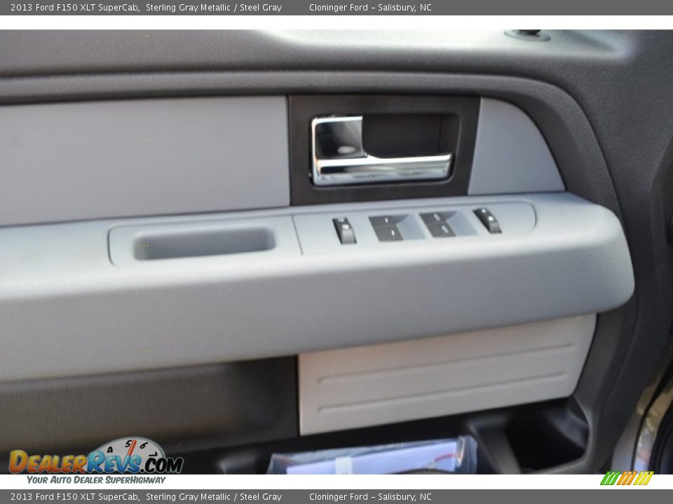2013 Ford F150 XLT SuperCab Sterling Gray Metallic / Steel Gray Photo #4